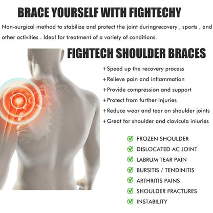 Shoulder Brace With Ice Pack