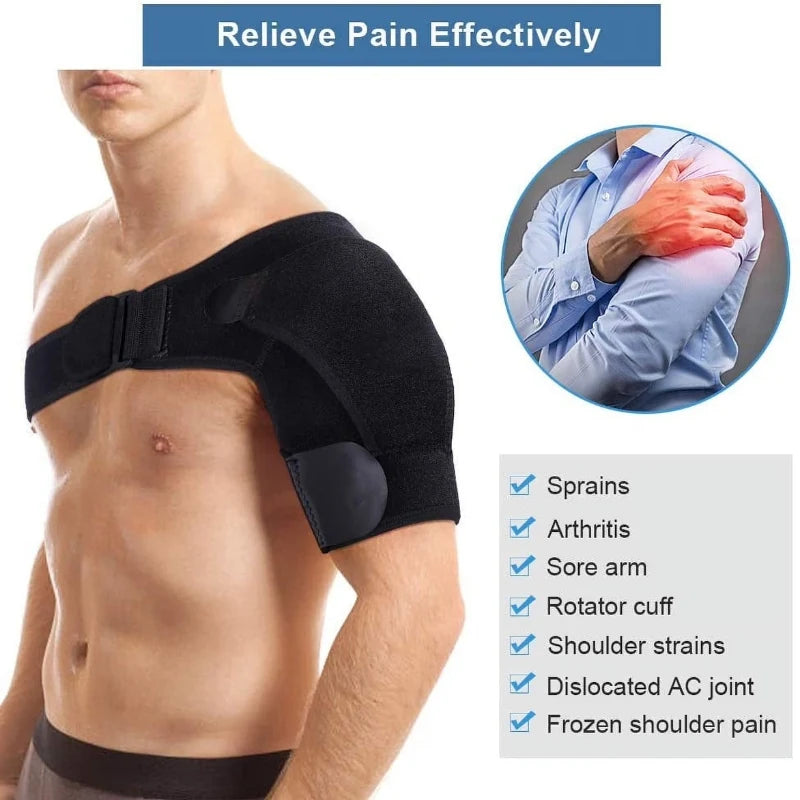 Shoulder Brace With Ice Pack