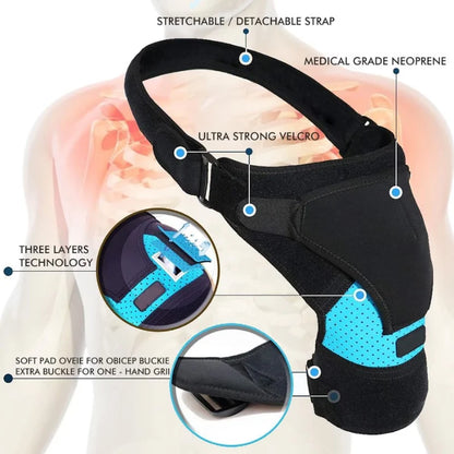 Shoulder Brace With Ice Pack