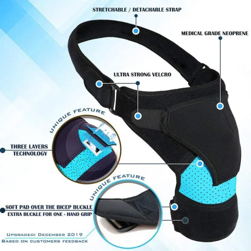 Shoulder Brace With Ice Pack